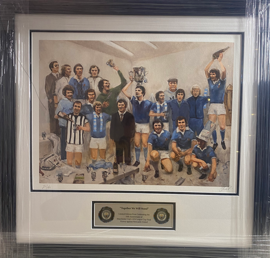 Framed, Limited Edition, 1976 'Together We Will Stand' Print.