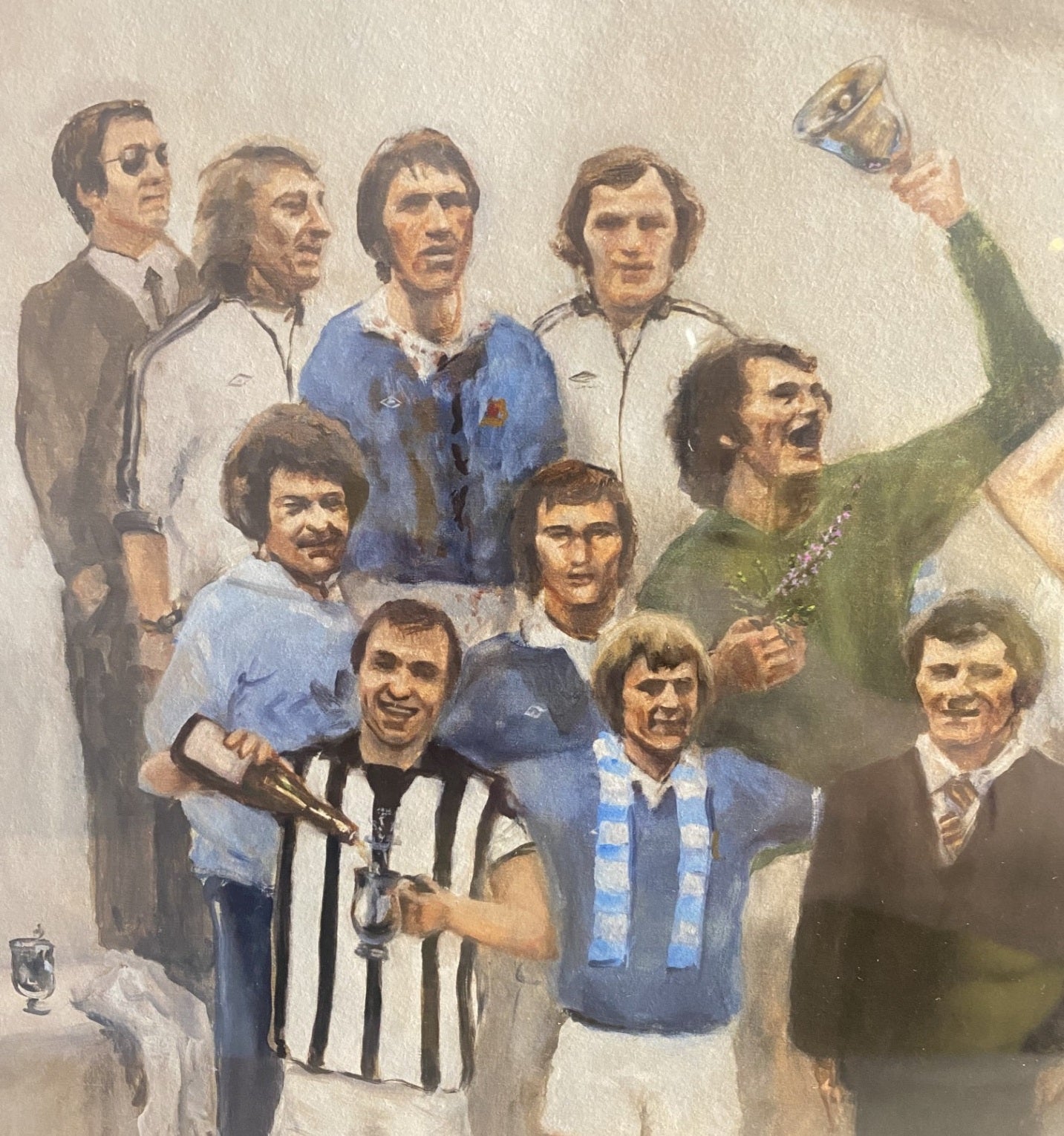 Framed, Limited Edition, 1976 'Together We Will Stand' Print.