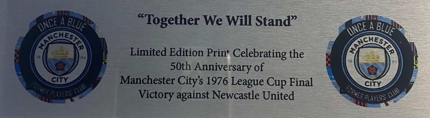 Framed, Limited Edition, 1976 'Together We Will Stand' Print.
